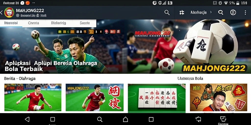 Tampilan antarmuka MAHJONG222 yang informatif dan menarik.