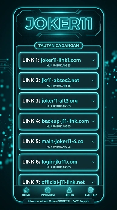 Tampilan link alternatif joker11